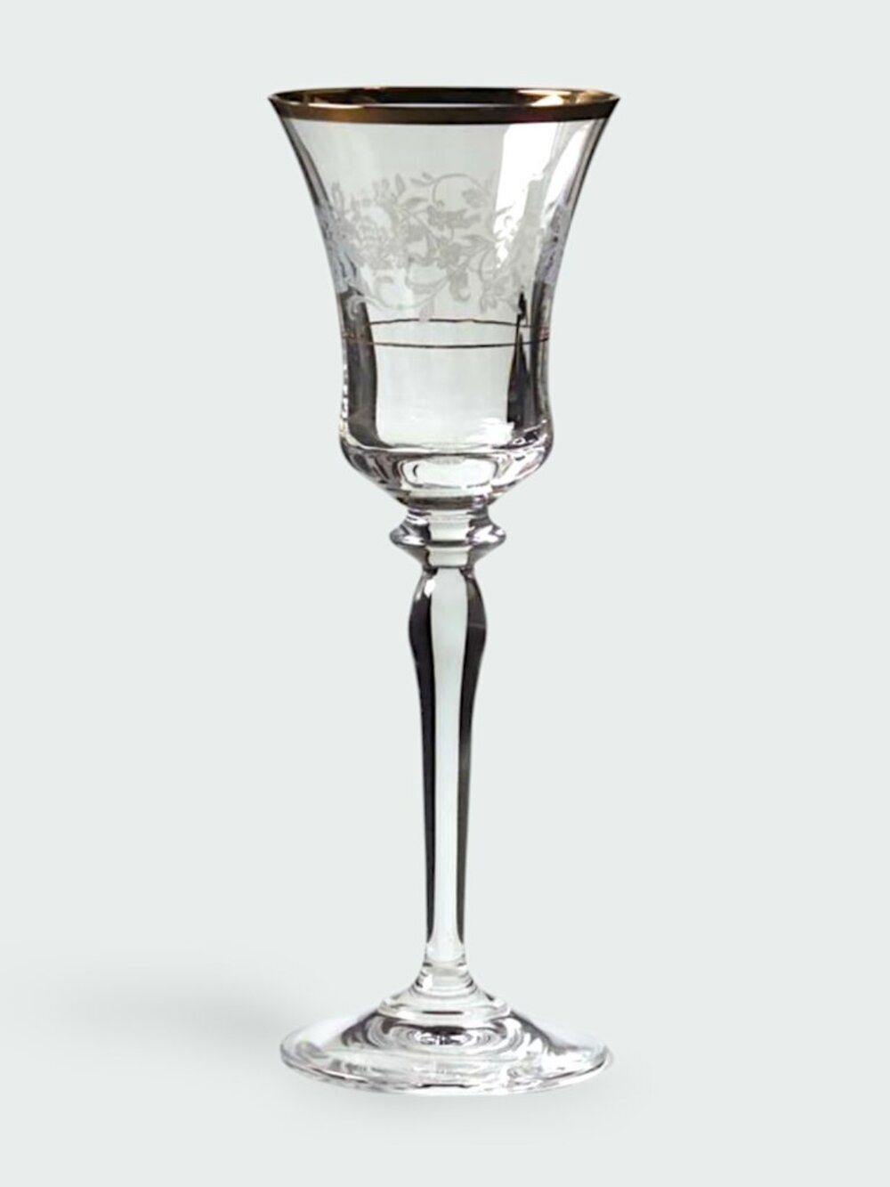 CUSTOM ORDER:  Set/3 MIKASA "Antique Lace" Wine Glasses